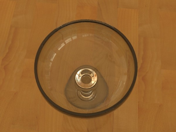champagne coupe glass 3d max - champagne coupe glass by ngluvakov